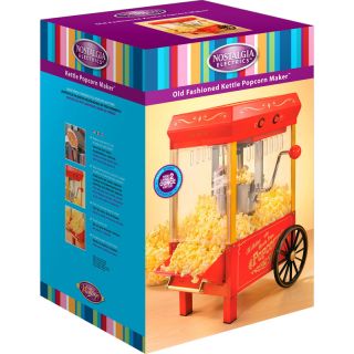 Nostalgia Electrics Kettle Popcorn Machine, Model# KPM-508