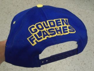 Kent State Hat Snapback Vintage Hat RARE Golden Flashes
