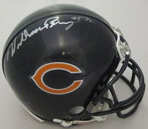 William Fridge Perry Autographed Signed Chicago Bears Mini Helmet