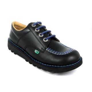 Kickers Kick Lo Youth Black Blue Kids Shoes EU Size 36