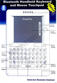 Bluetooth Wireless Remote Keyboard Mouse Touchpad B656