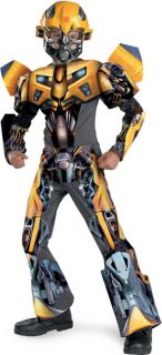 Child Deluxe Kids Bumblebee 3 D Costume Transformers Costumes Small 4