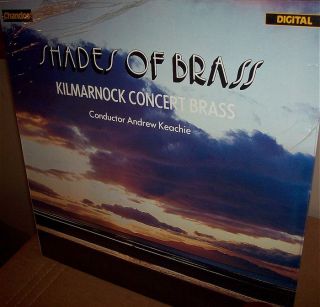Keachie Kilmarnock Concert Brass Shades of Brass RARE Chandos Stereo