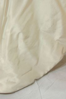 Justina McCaffrey Kimberly Tuxedo Dress $2900 Wedding Gown Sz10