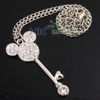 Cosplay Kingdom Hearts Mickey Key Blade Necklace H569