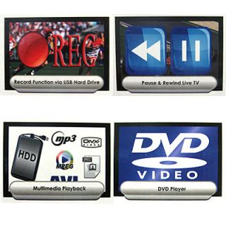 Strong SRT 6002 HD TV Receiver DVD Player USB Recorder