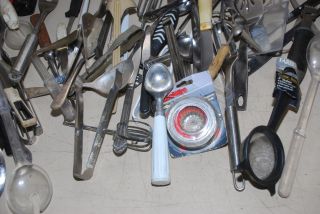 Large Lot Restaurant Kitchen Supplies Tools Forks Tongs Ladles Servers