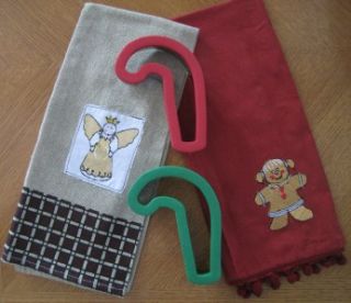 Holiday Kitchen Towel Oven Mitt and Pot Holder Sets 4 Design Choice