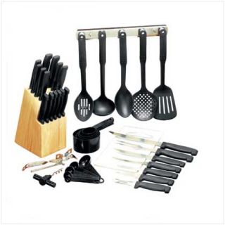 Complete 41 Piece Kitchen Utensil Cutlery Knife Set