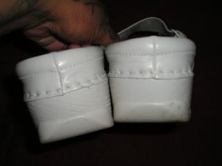 Womens Klogs Lajolla Mary Jane Sz 14 White Nursing Shoes Clogs