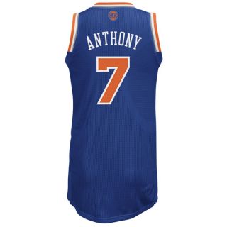 Carmelo Anthony New York Knicks Authentic Revolution 30 Jersey Blue