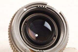 Kodak Ektra RF 50mm F 1 9 Lens Caps Metal Case Nice