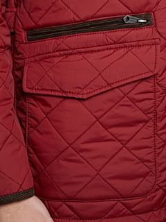 Howick Pembroke quilted jacket Red   
