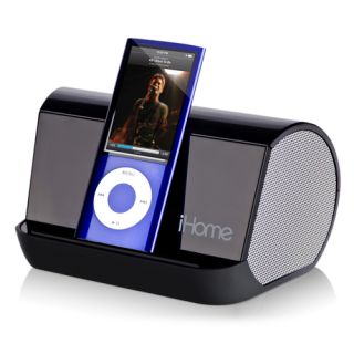 iHome IHM9 Black Portable Stereo System for iPod Refurbiished