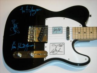 RARE Autograph Guitar Nelson Jennings Johnny Cash Kris COA