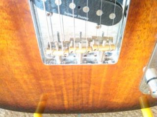 Fender Koa Telecaster Natural Light Burst Rosewood Finish Seymour