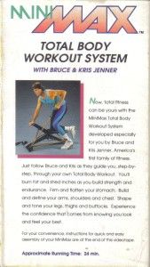VHS Mini Max Total Body Workout System Bruce Kris Jenner