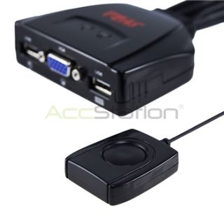 USB KVM Switch Remote Port Selector User Manual Built in KVM Cables