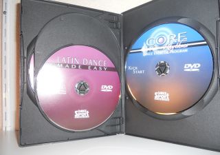 Core Rhythms Starter Dance Exercise Program 4 DVD Set