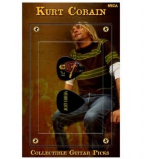 NECA Nirvana Kurt Cobain Guitar Pick Set w Red Sweater