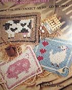 Crochet a fun cow mat, pig rug or goose throw for your country home