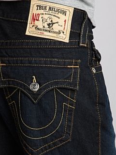 True Religion Benny Classic Jeans Denim Dark Wash   
