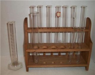 Large Lot of LAB EQUIPMENT   Test Tubes, Thermometers, Flasks, Mortar