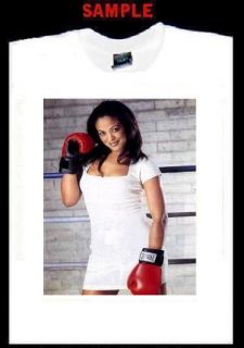 Laila Ali Custom Photo T Shirt Tee Muhammad Boxing T267
