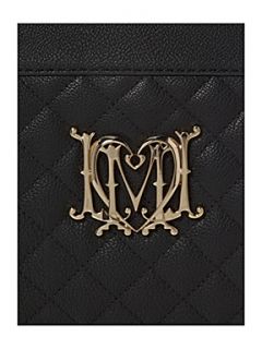 Love Moschino Modern quilted clutch bag   