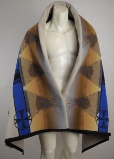 Pendleton New LAKOTA Way of Life Wool Beaver State Robe Blanket w Tag
