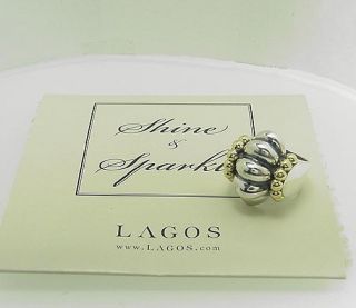 Fab Estate Lagos Caviar 18K 925 Fluted Dome Ring