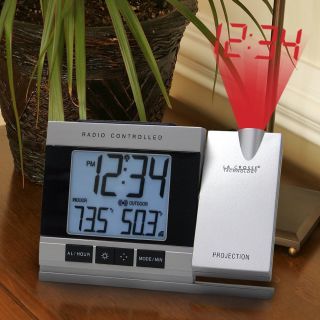 La Crosse Technology WT 5220PROJECTION Alarm Clock with Outdoor