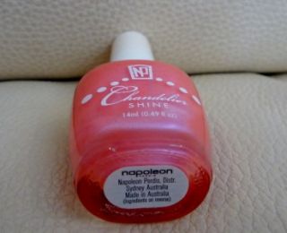 Napoleon Perdis Chandelier Shine Nail Polish Rockstar Pink 14ml Brand