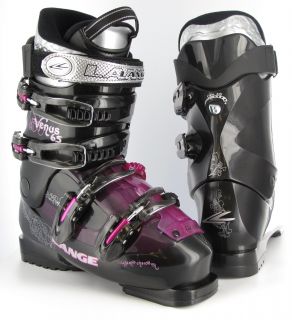 Lange Venus 65 Black Purple Womens 2006 Ski Boots 24 5