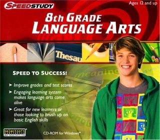Speedstudy 8th Grade Language Arts PC English New