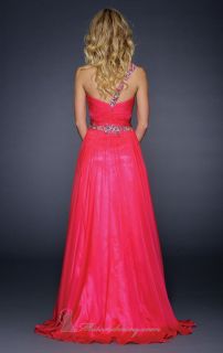 2012 Sexy One Shoulder Evening Dresses Fashion Chiffon Pageant Formal