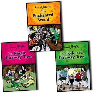 Enid Blyton The Magic Faraway Tree Collection 3 Books Set New