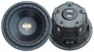 New Lanzar 12 inch Power 3200W Car Audio Subwoofers Pair MAXP124D Subs