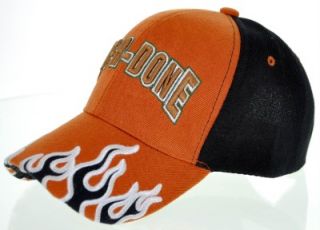 New Git R DONE Larry The Cable Guy Flame Cap Hat Orange