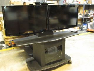 Lot of 2 LG 42LH20 42 720P HD LCD Television with TV Stand