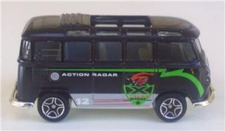VW Van Black Action Radar Extreme Mission Matchbox Volkswagen Le Toy