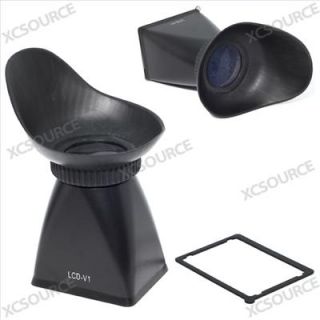 LCD Viewfinder 2 8x 3 inch Magnifier Eyecup Hood for Canon 5DII 7D