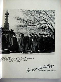 PA College 1940 43 Yearbook s Patricia Kennedy Lawford Student