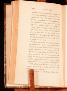 1830 3 Vol Lawrie Todd or The Settlers in The Woods John Galt First