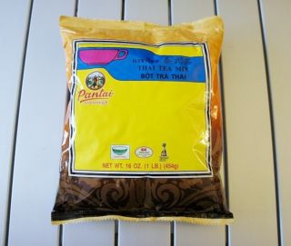 Pantai Thai Tea Leaves Mix ( Pantainorasingh ) Thai Iced Tea   16 oz