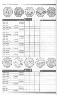 Coin Collectors Check List Record Ledger Notespace Grade Price