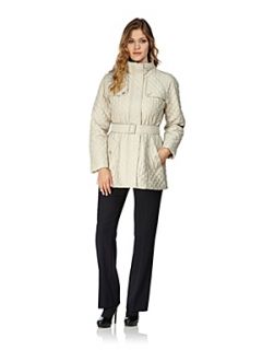 Planet Stone quilted coat Stone   