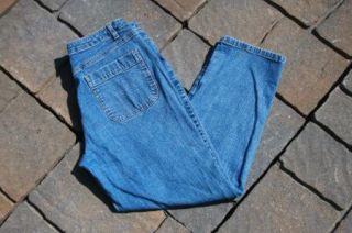 Womens Blue Jeans Crazy Horse 12 R Petite 1582