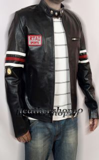 Rider Jacket is a clear replica of Dr Gregory House leather jacket
