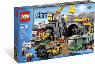 New MISB Lego City 4204 The Mine Sold Out Hard to Find Legos